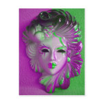 Venice Carnival Mask ELF postcards