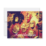 Venice Carnival Masks invitations