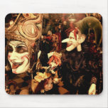 Venice Carnival Masks mousepads