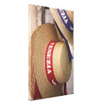 Venice Gondolier Hat Wrapped Canvas