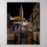 Venice in Neon posters