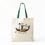 Venice Italy Bride totebag