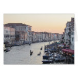 Venice, Italy Canal at Sunset Cards