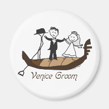 Venice Italy Groom Favours Magnets