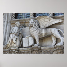 Venice Lion Posters
