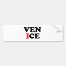VENICE LOGO BUMPER STICKERS