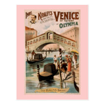 "Venice of Today" Vintage Theatre Postcards