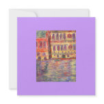venice palazzos and colourful light invitations