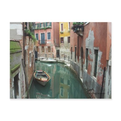 Venice Road Postcard by AmandaDeCesaro
