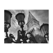 VENICE SAN MARCO TOWER & LIGHTS POSTCARDS