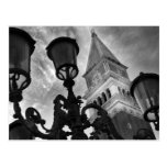 VENICE SAN MARCO TOWER & LIGHTS POSTCARDS