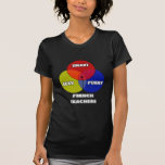 Venn Diagram .. French Teachers T Shirt