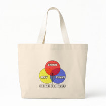 Venn Diagram .. Hematologists Tote Bag