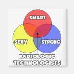 Venn Diagram .. Radiologic Technologists Refrigerator Magnets