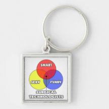 Venn Diagram .. Surgical Technologists Key Chains