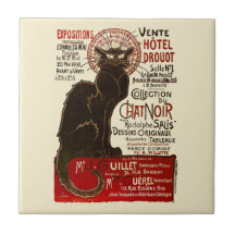 Vente Hôtel Drouot, Théophile-Alexandre Steinlen Tiles