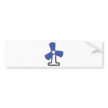 ventilator icon bumper stickers