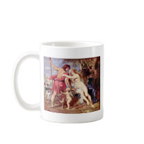 Venus And Adonis By Rubens Peter Paul Coffee Mug