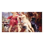 Venus And Adonis By Rubens Peter Paul photo cards