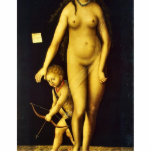 Venus And Cupid By Cranach D. Ä. Lucas (Best Quali photo sculptures