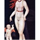 Venus And Cupid By Cranach D. J. Lucas (Best Quali photo sculptures