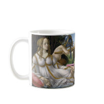 Venus and Mars, Sandro Botticelli Coffee Mugs