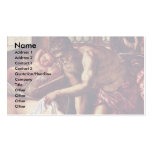 Venus And Mars Surprised By Vulcan By Tintoretto J business cards