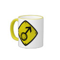 Venus and  Mars Symbol mugs