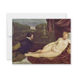 Venus And The Organ Player By Tizian invitations