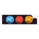 Venus Collage bumper stickers