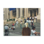 Venus de Milo In Front Of The Met Postcard