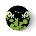 Venus Flytrap Name Tag buttons