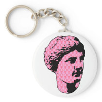 Venus marble statue keychains