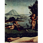 Venus, Mars And Cupid Detail By Piero Di Cosimo (B photo sculptures