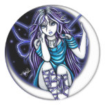 "Venus Moon"  Celestial Fairy Art Sticker