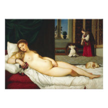 Venus of Urbino by Titian Personalized Announcements
