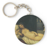 Venus of Urbino by Titian keychains