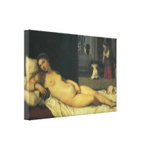 Venus of Urbino by Titian, Renaissance Art Gallery Wrap Canvas