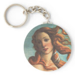 Venus on the Half-shell (detail) keychains