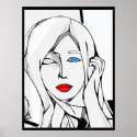 venus portrait posters