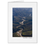 Verde Overflight, Verde River, Arizona Card
