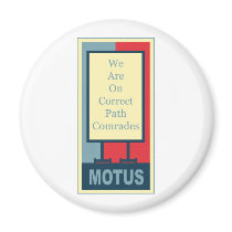vereteno's: CORRECT PATH COMRADES Magnets