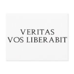 Veritas Vos Liberabit Postcards