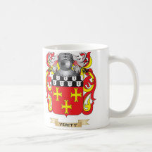 Verity Family Crest (Coat of Arms) Mugs