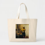 Vermeer's Maidservant Pouring Milk (circa 1660) Tote Bags