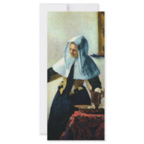 Vermeer's Young Woman with a Water Pitcher ca 1665