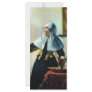 Vermeer's Young Woman with a Water Pitcher ca 1665
