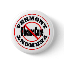Vermont Anti ObamaCare – November’s Coming! Pinback Button