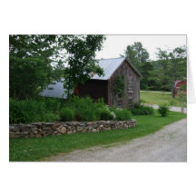 Vermont barn greeting cards