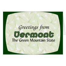Vermont Greeting Card
